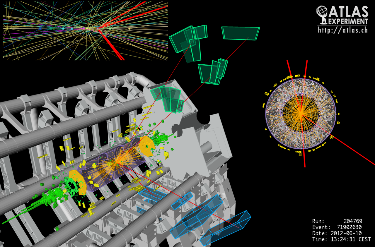ATLAS detector event display: a scientific output is already a structured data object, not just a sentence
